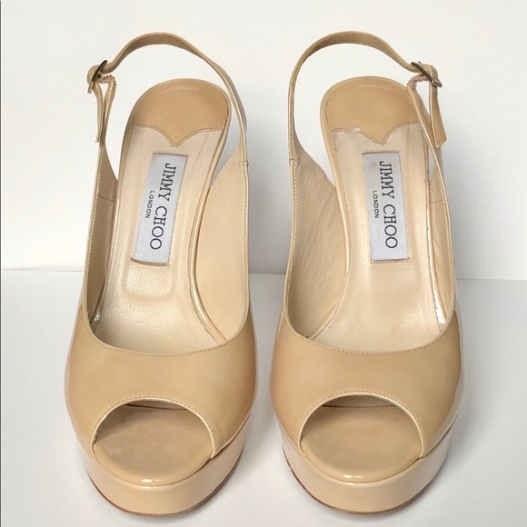 Jimmy Choo Patent Leather Pumps sz 39 - Picture 3 of 8